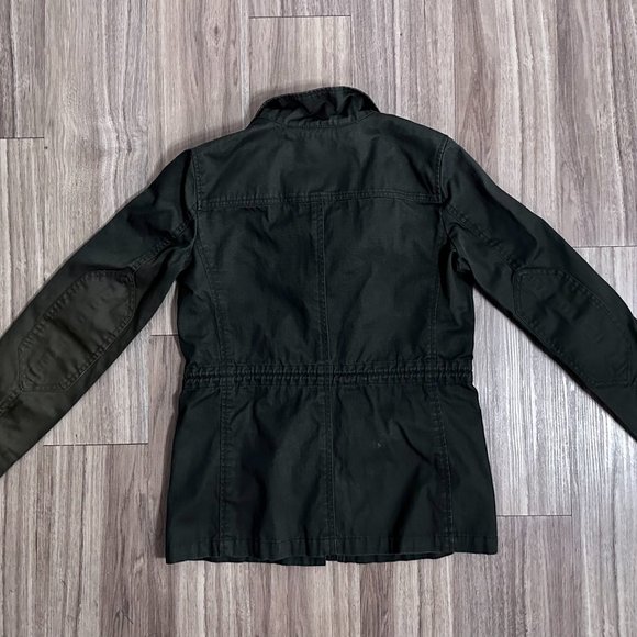 J. Crew Relaxed Boyfriend Field Military Olive Green Jacket - XS - Picture 12 of 12